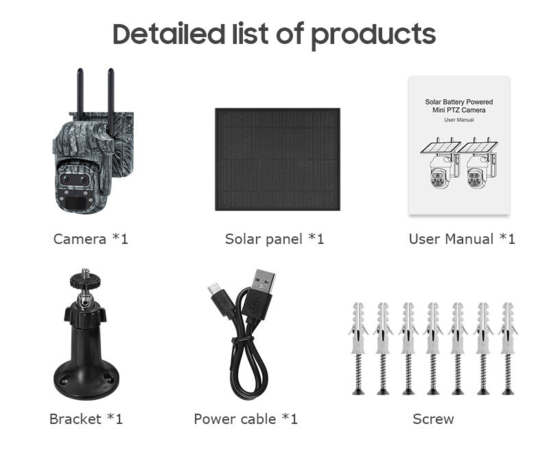 Exclusive Supply600Wan HD Night Vision Camera Low Power Consumption4G Solar Camouflage Camera12Zoom