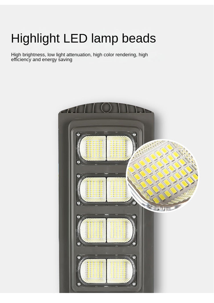 Human Body Induction Time Control Connected Integrated Solar Street Light