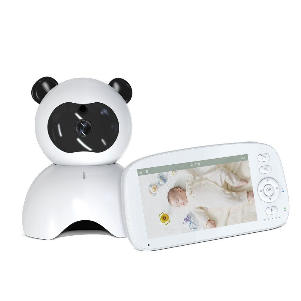 3.2Wireless Digital Baby Monitor Music Power Saving Mode Temperature Monitoring Two-way Intercom