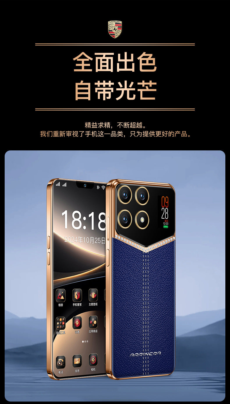 U25Smartphone6.8Inch Dual Screen Android Full Network Compatible5G Large Screen Dual Screen Flagship