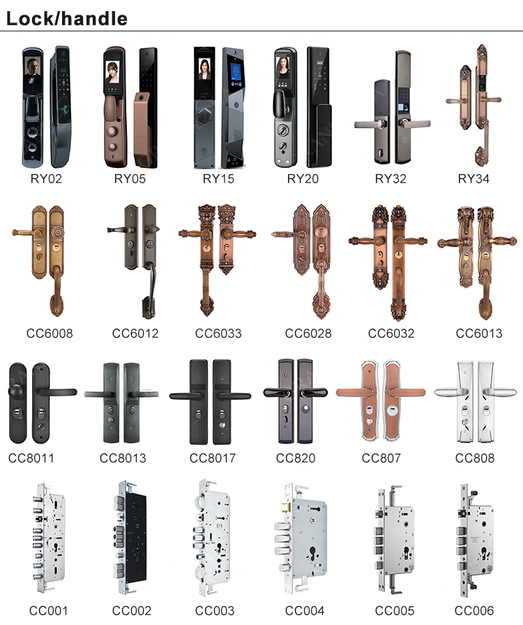 Customized Home Front Exterior Main Entry Steel Security Doors for House