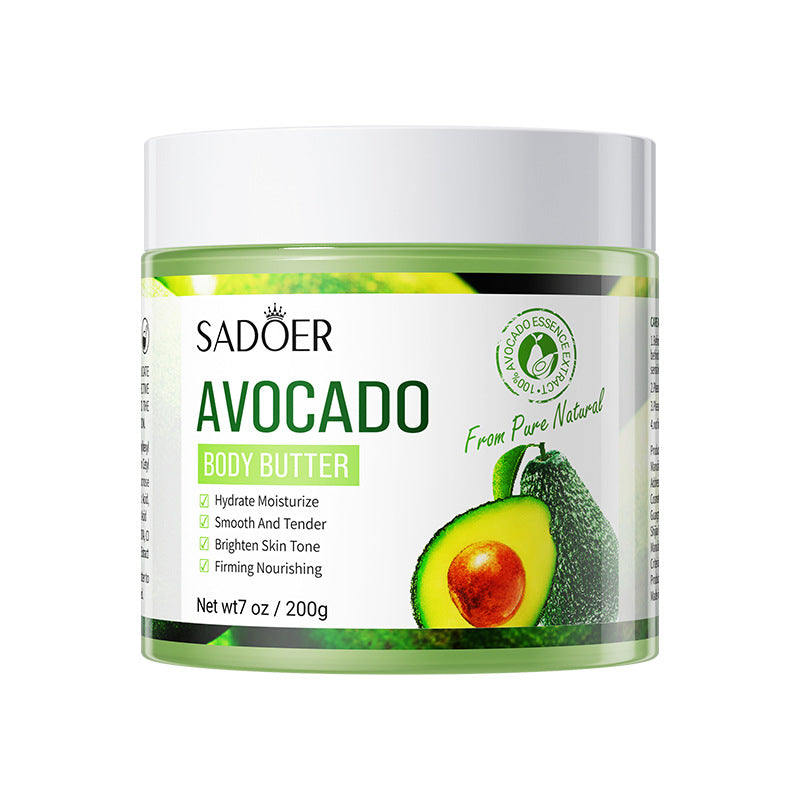 Plant Body Lotion SADOER Avocado Moisturizing Rose Butter Body Lotion  Wholesale