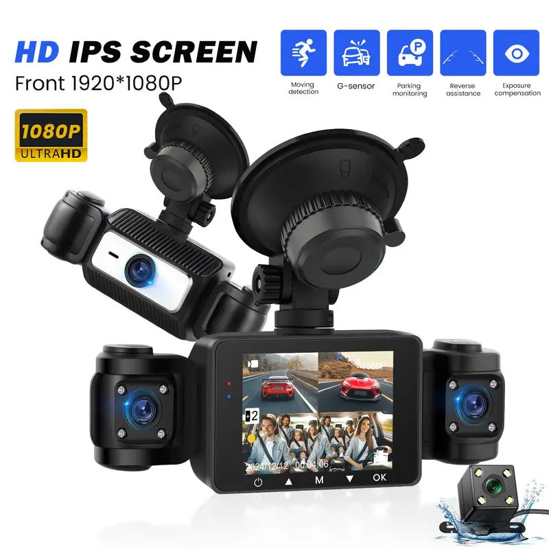 New S7Sanlu Dash Cam Private Model Car Camera Parking Monitoring HD Night Vision1080P