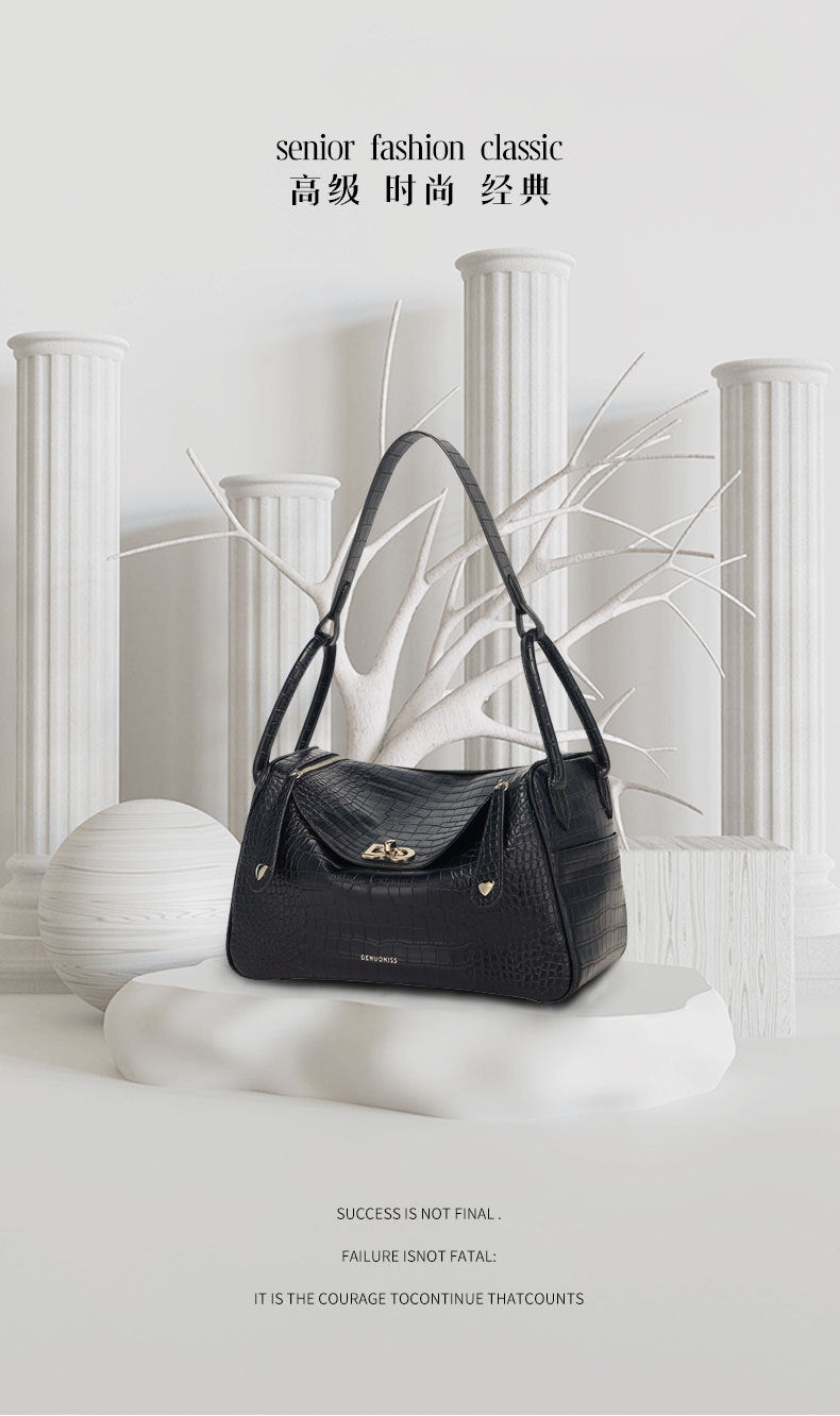 European and American Style Ceiling New Single Shoulder Underarm Women's Lindy Bag Light Luxury Fashion Crossbody Handbag Doctor Bag Mommy Bag