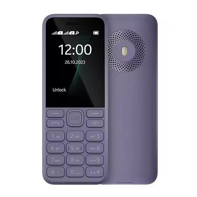 Hot-selling Mobile Phones130 2023Dual SIM Non-Smartphone2G Wholesale of Straight Elderly Straight Button Phones