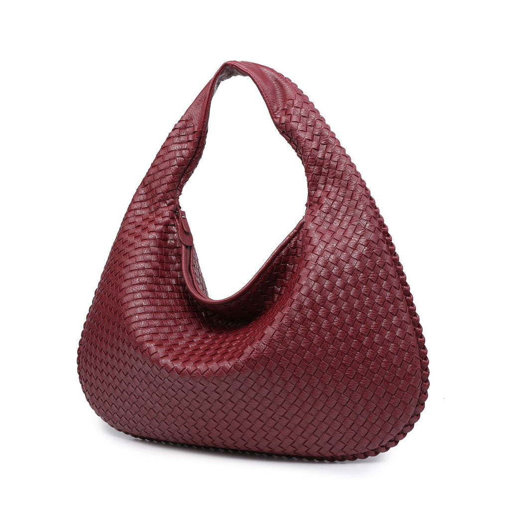 AliExpress Handmade Woven Women's Bag Large Capacity Handbag Korean Style Commuting Casual Manufacturer Wholesale