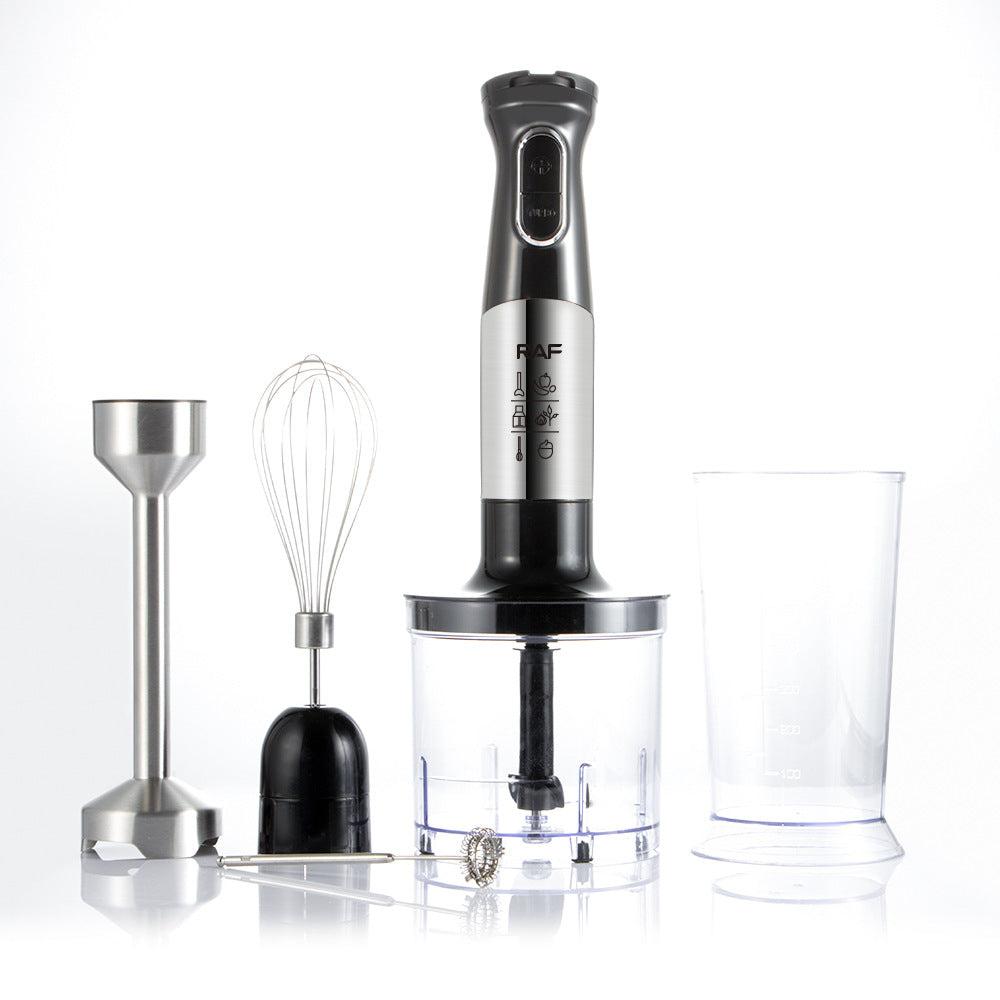 RAF EU Standard Portable Handheld Electric Stainless Steel Cooking Stick Blender Household Food Mixer347