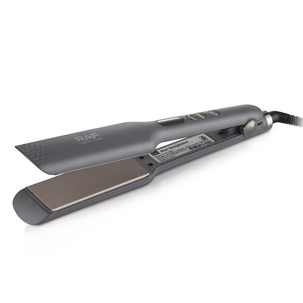 RAF EU Standard Hair Straightener Negative Ion Hair Straightener Root Straightening Iron Hair Straightening Curling Iron Home Use Volumizing
