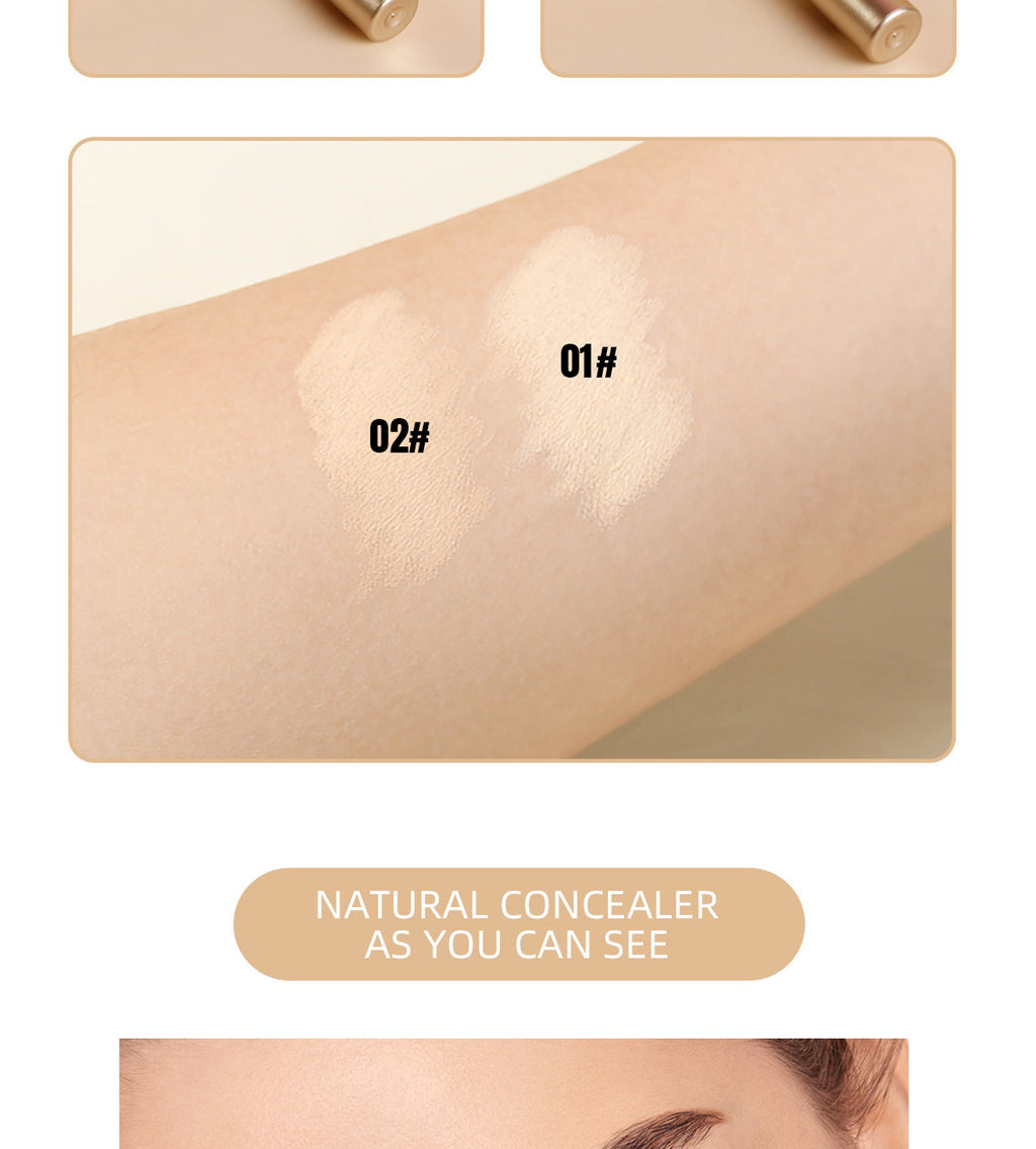 Fine Concealer Pen for Under-eye Dark Circles, Acne Marks, and Shadow Contouring Stick