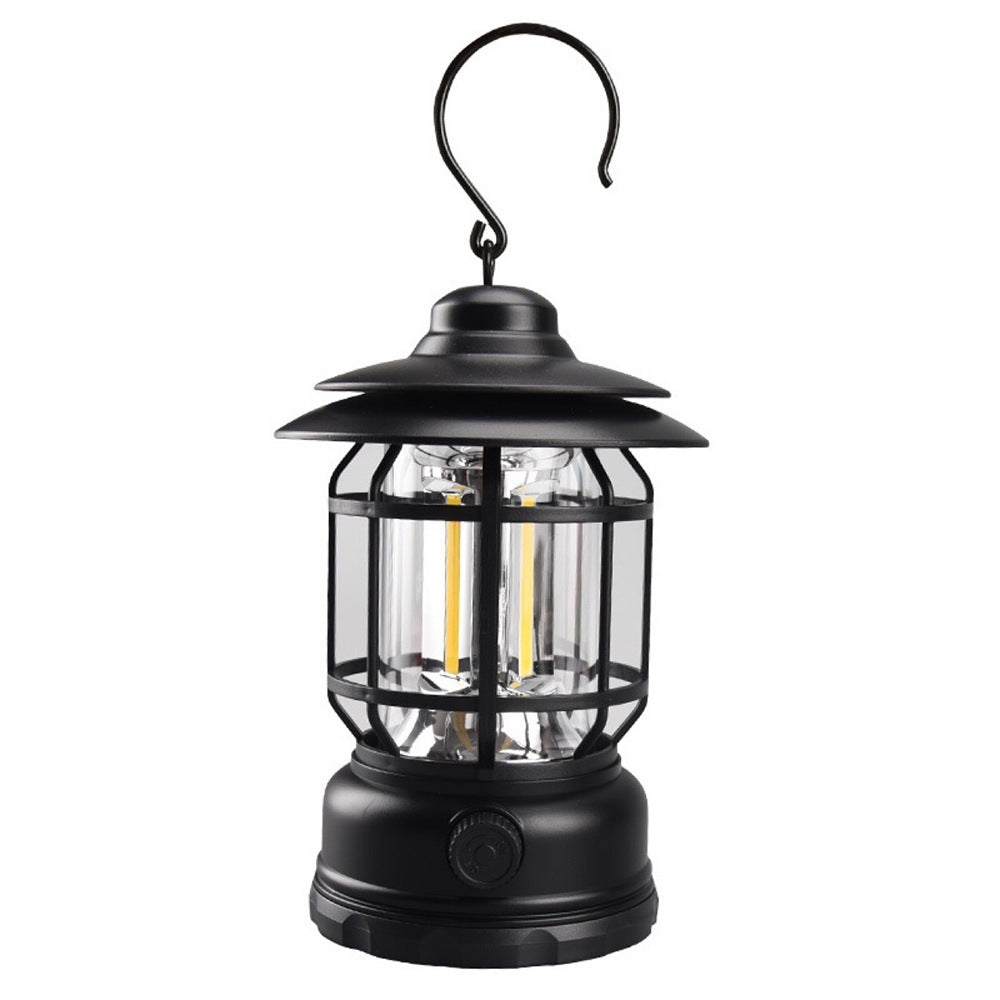 Retro Camping Lantern Outdoor Camping Light Household Emergency Tent Light Lantern Outdoor Light Multi-Functional Camping Light