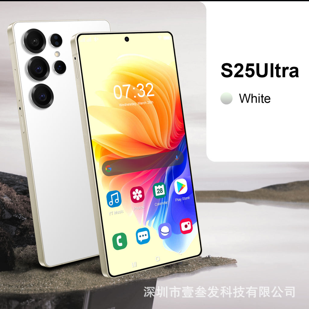 New S25 Ultra Smartphone 16+1T High-end7.3Inch Large Screen Factory5G Mobile Phone