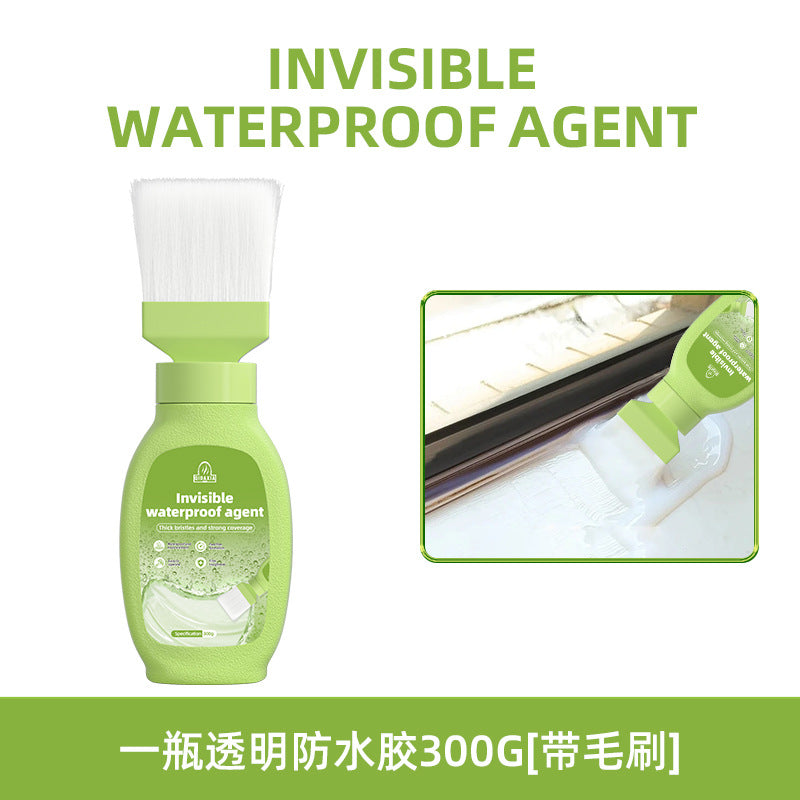 QIDAXIA Transparent Waterproof Adhesive Indoor Waterproof Adhesive Bathroom No-Drill Tile Crack Repair Waterproof Coating
