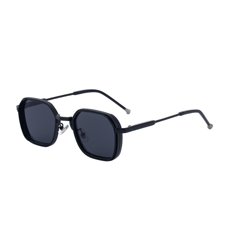 2025New European and American Fashion Square Frame Sunglasses for Men, Simple and Stylish Wholesale Sunglasses for Men sunglasses