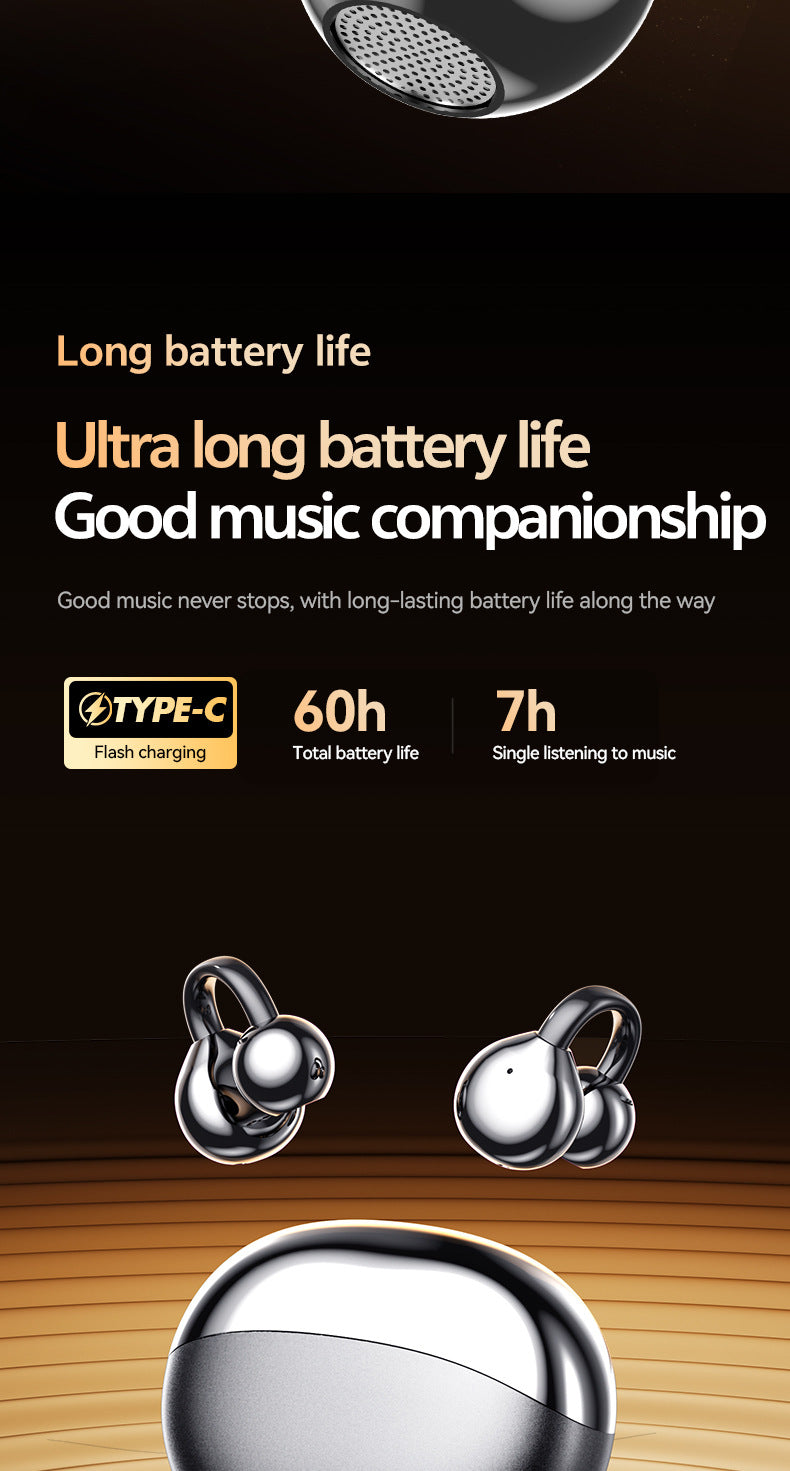 Featured Selection M110Bluetooth Headset Ultra-Long Battery Life Noise Reduction High Appearance Private Model Ear Clip Wireless Bluetooth Headset