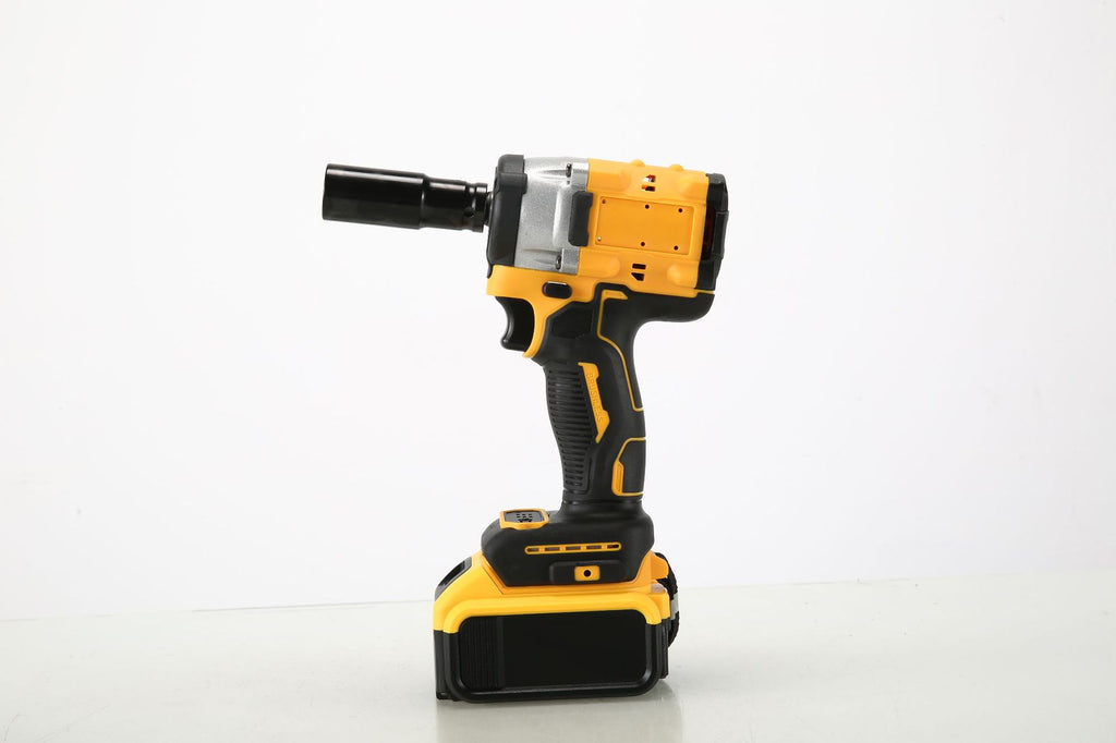 Cordless Electric Tool with Screwdriver Bits, Rechargeable Lithium Battery, High Torque Electric Wrench for Woodworking and Auto Repair