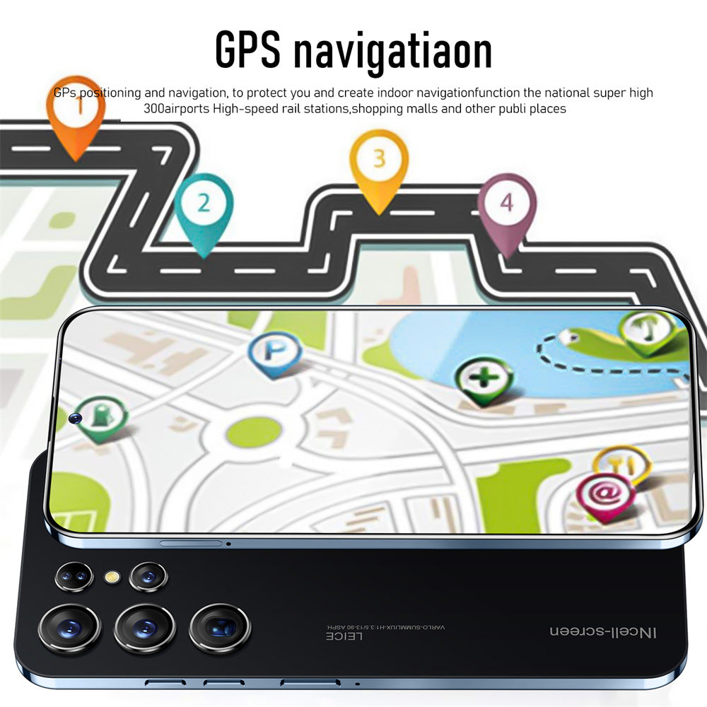Mobile Phone Inch Straight Board Large Battery1TB Android13System European and American Version16+1TS23Ultra Large Battery Long Battery Life