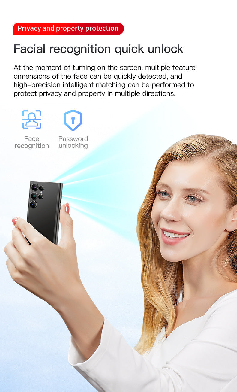 S24promax Mini Smartphone Full Network Compatible4G Ultra-small Pocket Android Quad-core