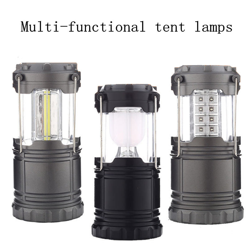 Super Bright Multi-Functional COB Tent light 30LED Camping Light Portable Camping Light Emergency Light Camp Light Pony Light