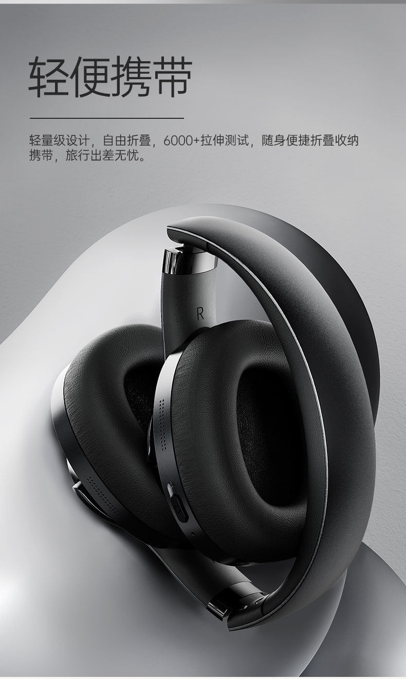 New ANC Active Noise Cancelling Over-Ear Bluetooth Headphones Long battery life full-cover ear-mounted wireless Bluetooth headphones