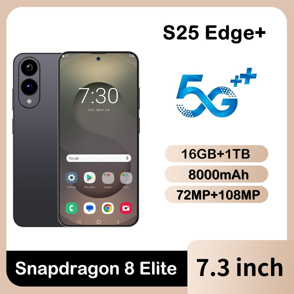 New Smartphone S25 Edge+Large Screen16+1T Smartphone Factory Price Wholesale(Popular)