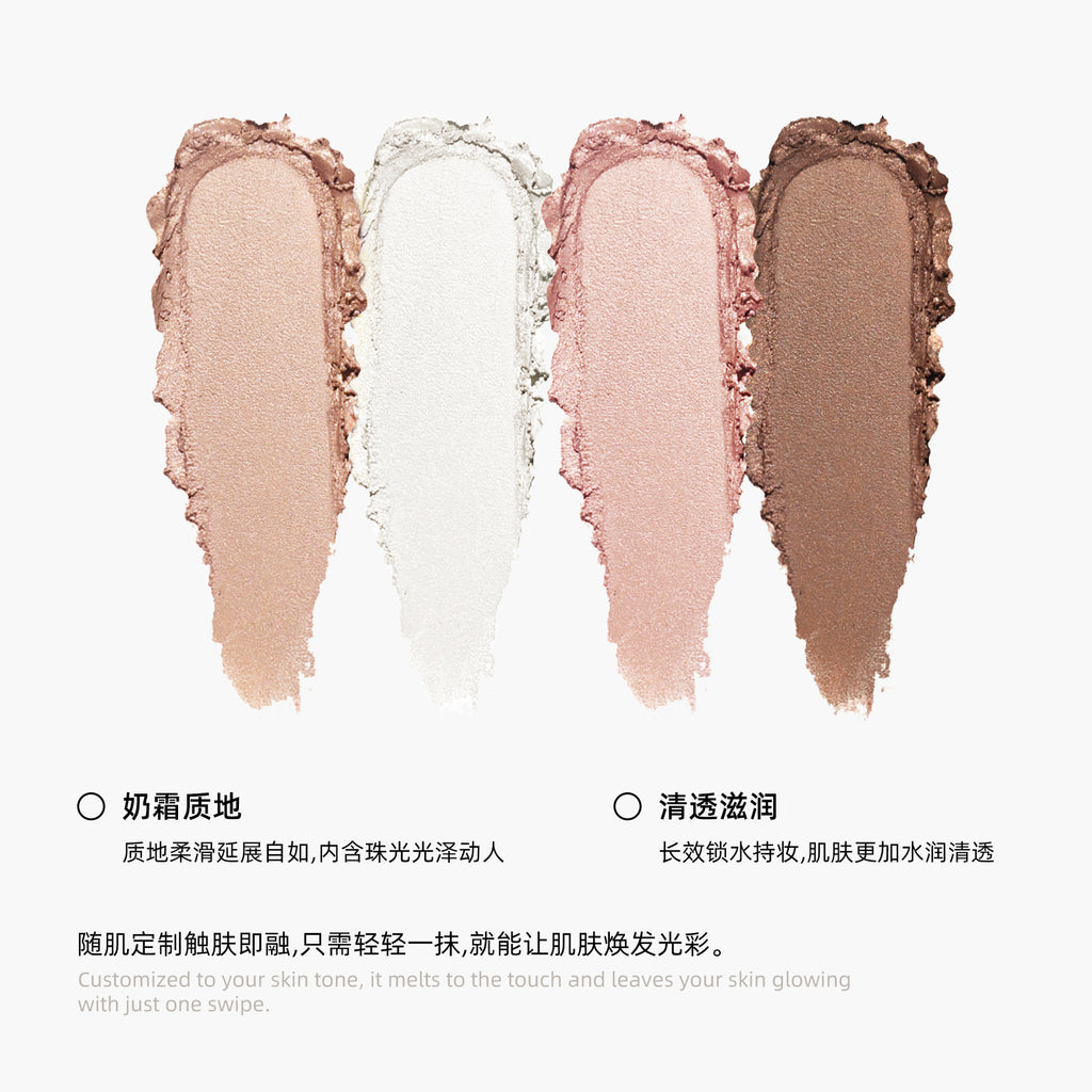 Exclusive Supply sheloves Double-ended Highlight Stick European and American Makeup Pearlescent Fine Flash Brightening Water Light Cream Highlight