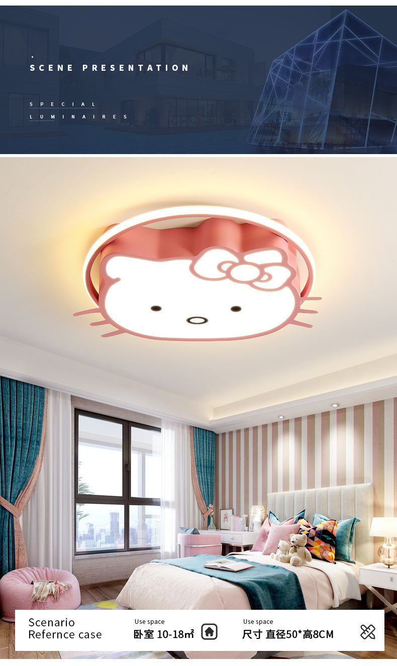 Children's Room Bedroom Light Boys Girls Creative Cartoon Ceiling Light Modern Simple Master Bedroom Light Zhongshan Lighting
