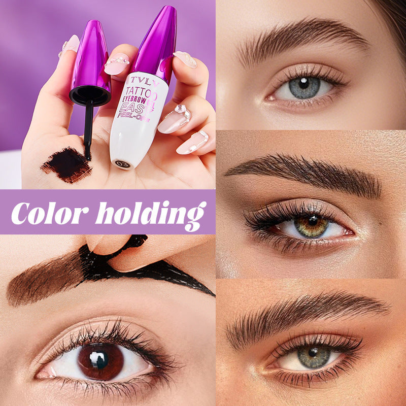 AliExpress Peel-off Eyebrow Cream Film-forming Peel-off Type Long-lasting Waterproof Sweat-proof Eyebrow Cream Packaging Makeup