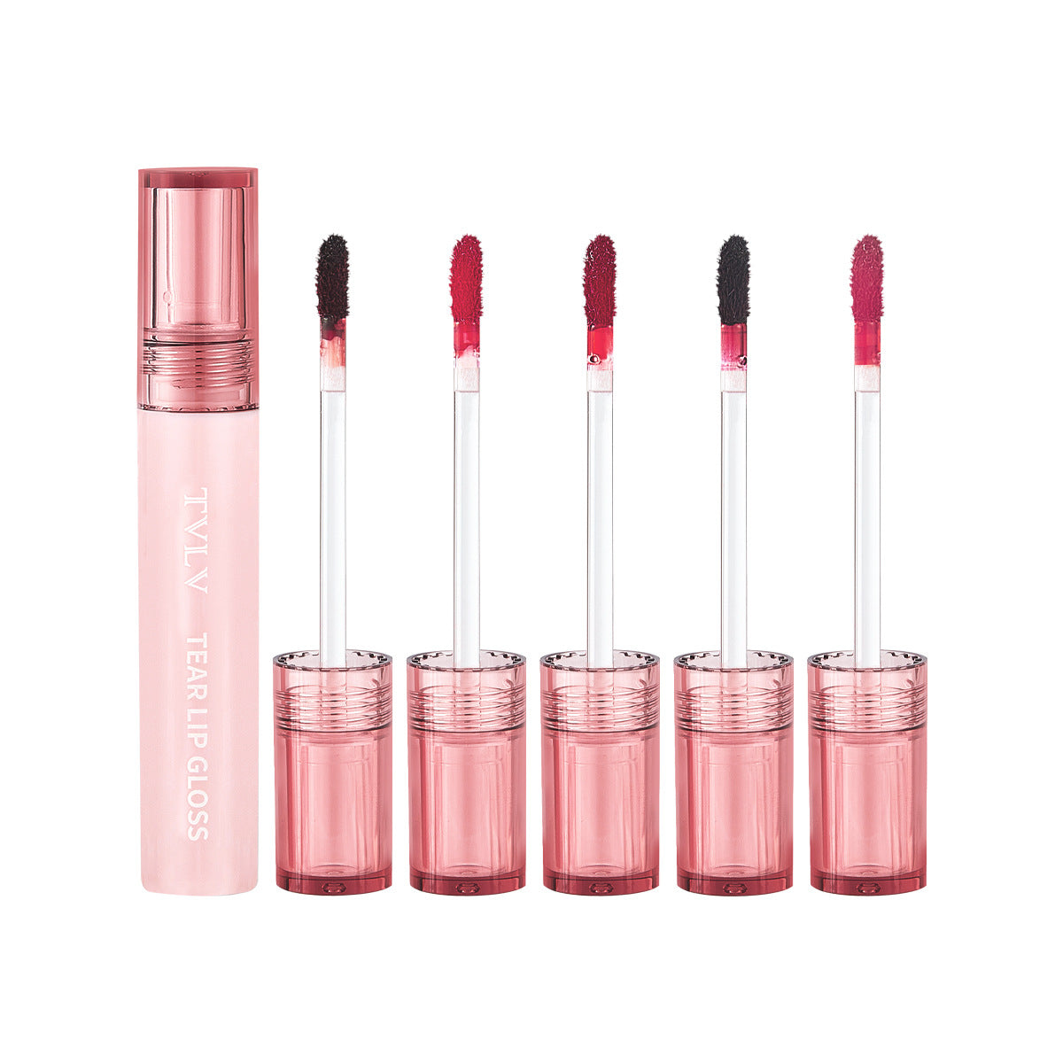 Makeup Peel-off Lip Glaze Nude Color Lip Gloss Pen Film-forming Waterproof Long-lasting Non-stick Cup Full Supply