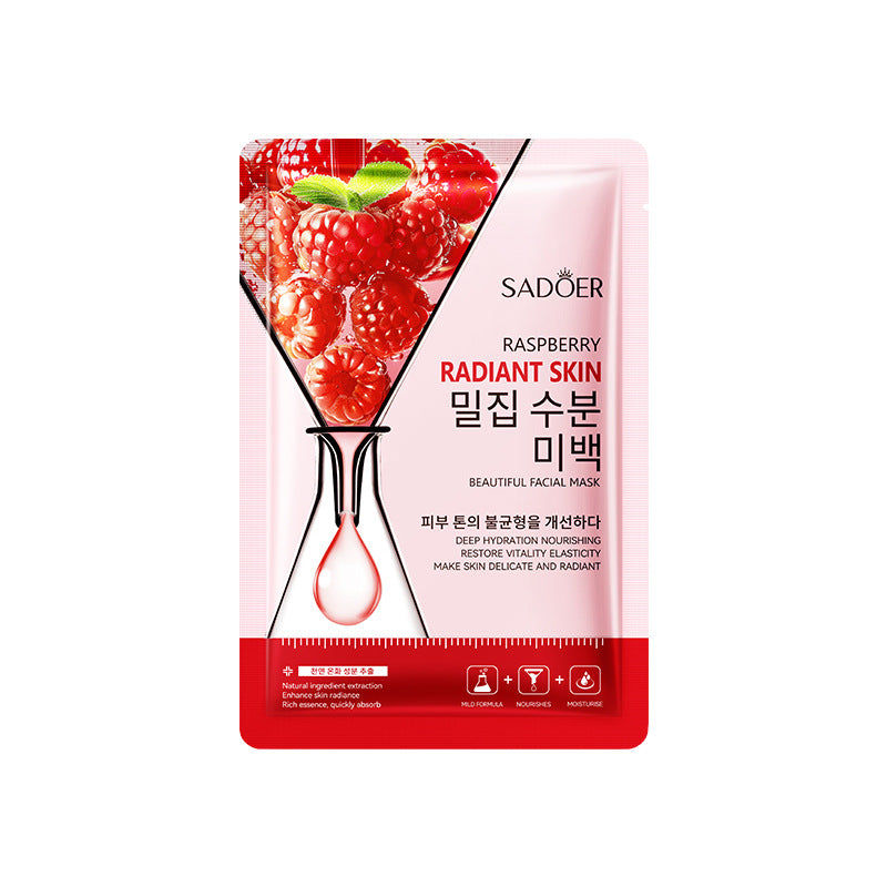 Cucumber Skin Rejuvenation Mask SADOER Hydrating and Moisturizing Plant and Fruit Face Mask  Wholesale
