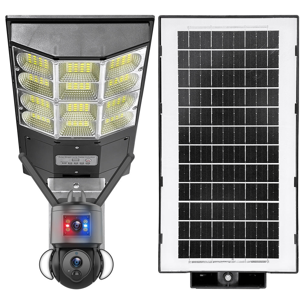 Exclusive Supply4g Solar street light surveillance camera outdoor6MP Night Vision Binoculars with HD Illumination wifi Photo