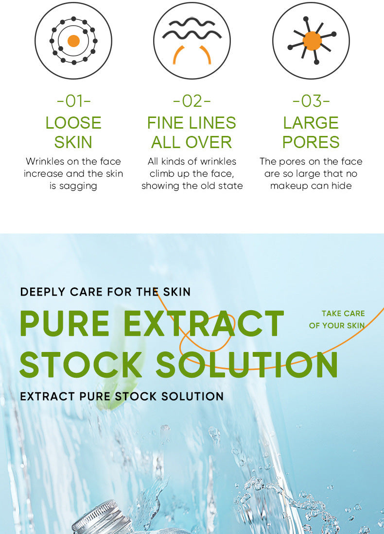 Aloe Vera Skincare Set SADOER Cleansing, hydrating, moisturizing, and nourishing  foreign trade manufacturer wholesale