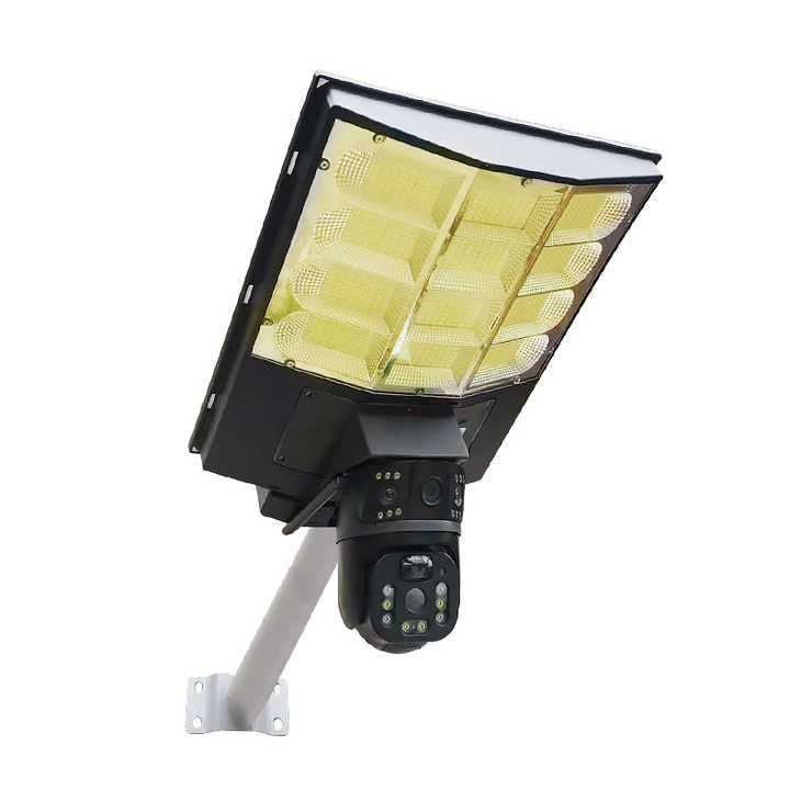 New All-in-One Solar Street Light Surveillance Camera Outdoor Dual-Lens Dual-View HD4G Camera
