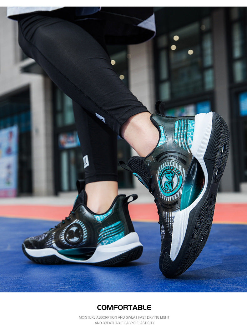 2025New Youth Professional Training Practical Wear-Resistant Basketball Shoes fashion Trend Men's Shoes Cushioning Sports Shoes