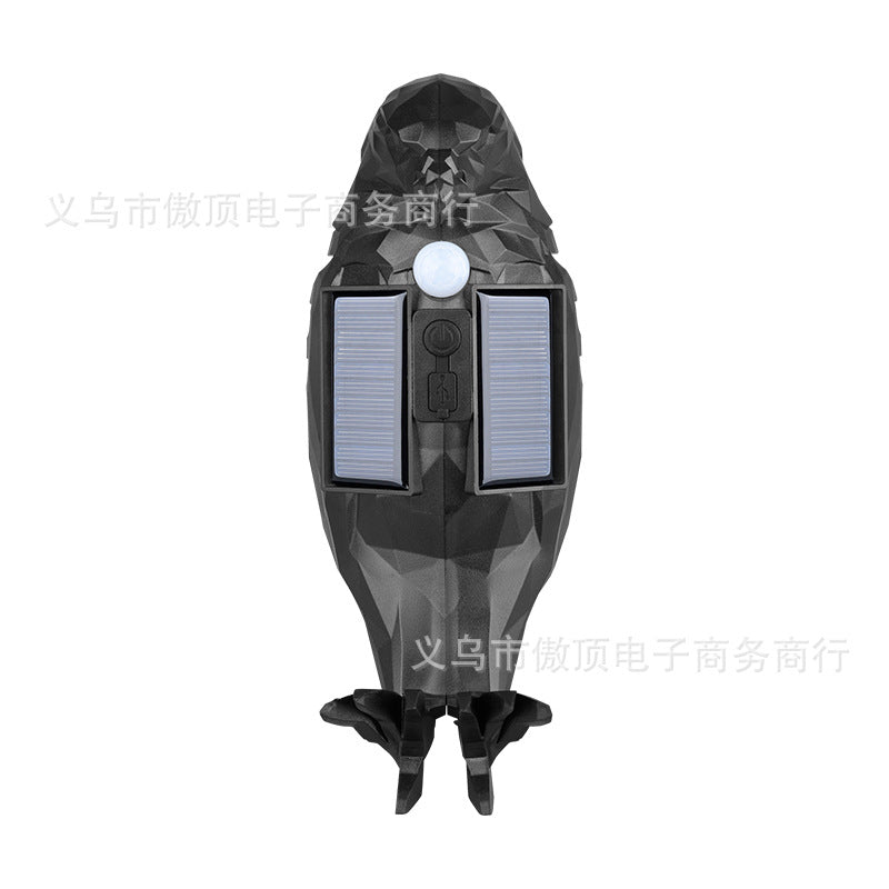 Solar Eagle Creative Atmosphere Light led Wall Lamp Human Body Sensing Garden Lamp Outdoor Landscape Lamp Waterproof