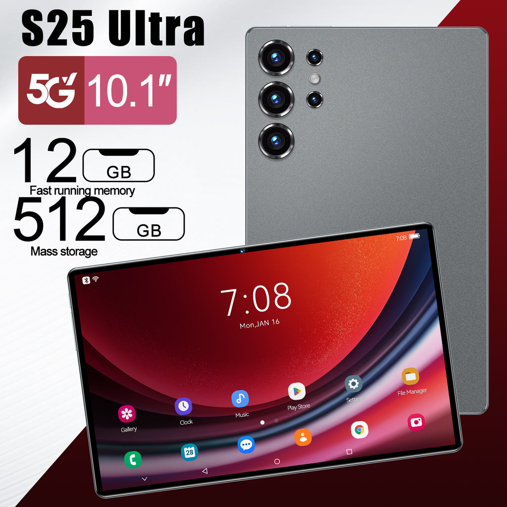 S25 Ultra Tablet Pc5G Plug-in Card Full Netcom Google Store APP Download Video Call Photo