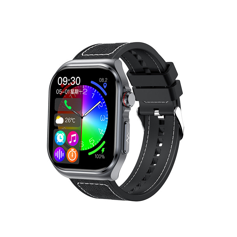 et585Smart Watch Blood Sugar Micro Physiotherapy Mood Fatigue Health Detection Bluetooth Call Smart Watch