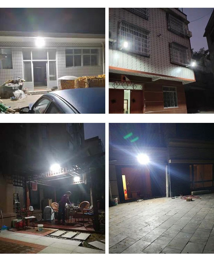100W-300W Smart Super Bright Outdoor Waterproof Garden Light Split Solar Flood Light for Yard Lighting