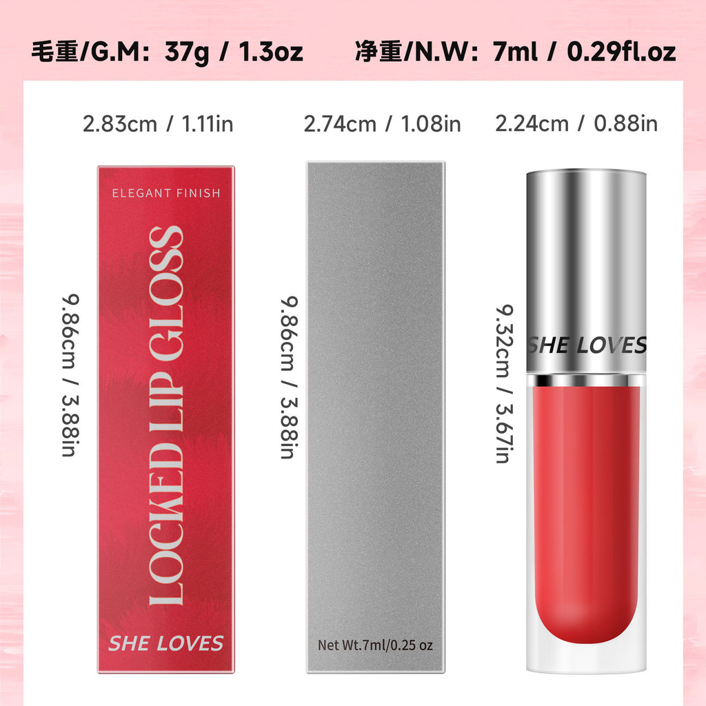 SHELOVES Waterproof Non-Stick Cup Lip Gloss Matte Velvet Liquid Lipstick Wholesale Factory