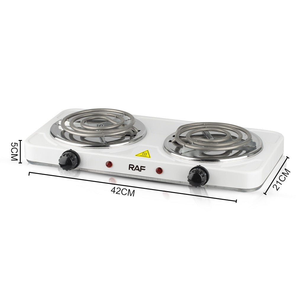 Double-Head Electric Ceramic Stove Small Household Appliance Multi-Functional Cooking Coffee Stove Household Small Electric Stove Wholesale