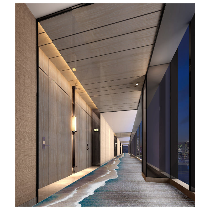 Foshan Fire Wooden Doors Design Catalogue Manufacturers Hotel Room Doors Modern Doors for Hotel