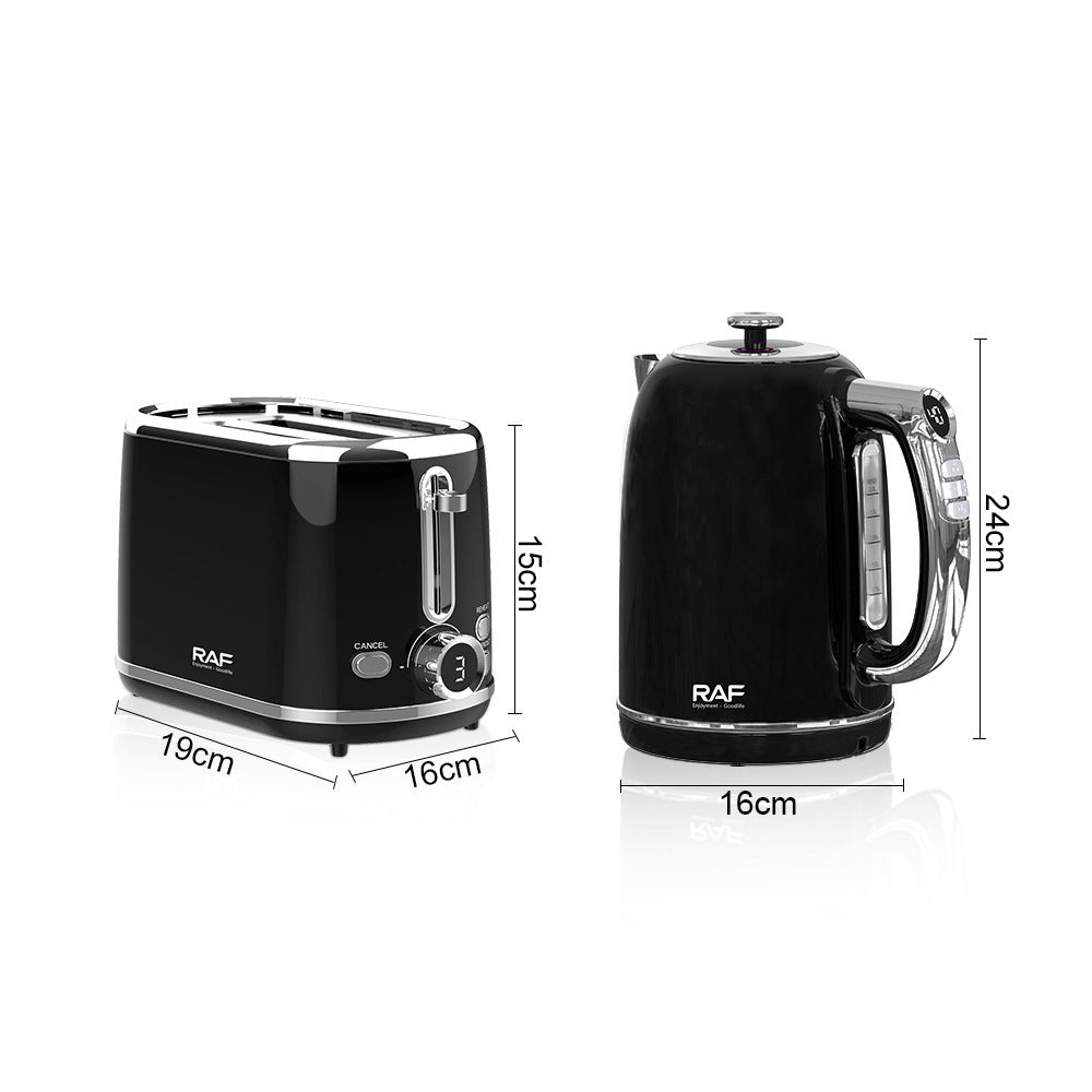RAF Bread Maker and Kettle Set EU Standard Household Double Layer Toaster Breakfast Machine2L Kettle