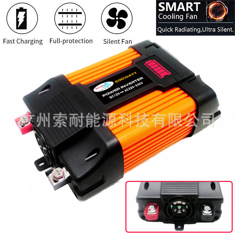 Vehicle Inverter12V 300W/500W Double USB Amazon eBay AliExpress inverter