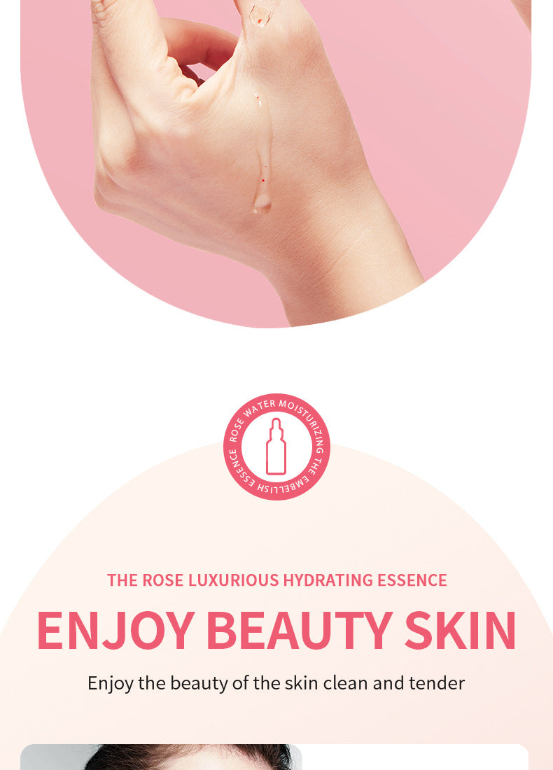 Plant Essence Serum SADOER Aloe Vera Rose Chamomile Hydrating Moisturizing  Foreign Trade Wholesale