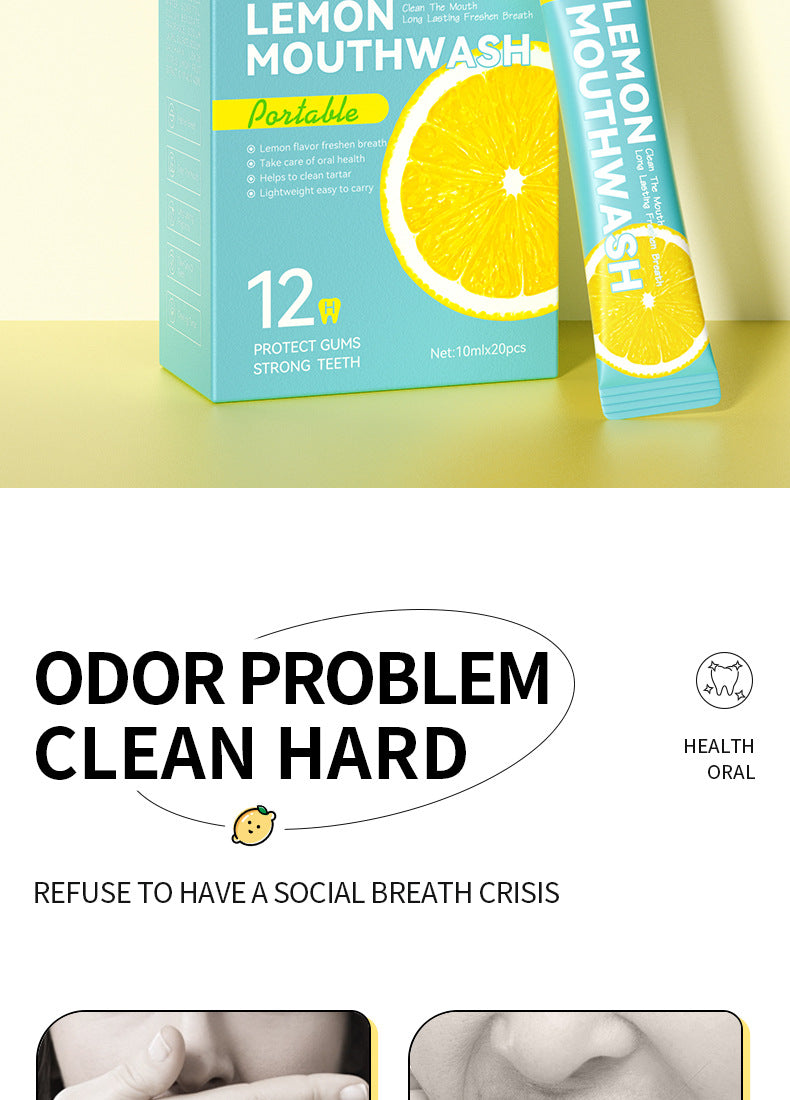 H  Mouthwash Box Set SADOER Disposable Portable Oral Cleaning  Wholesale