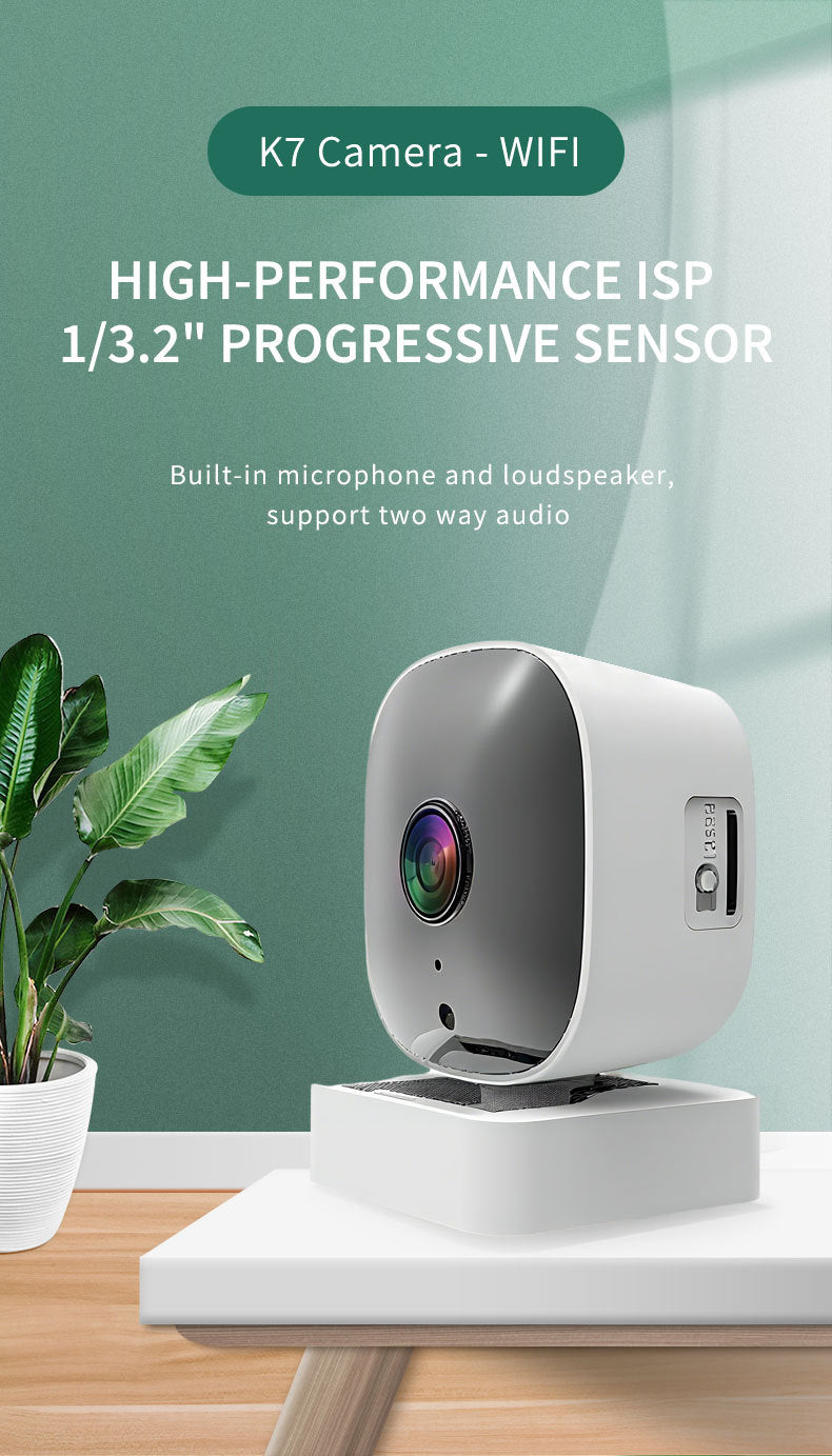 K7New surveillance camera for home use, wireless WiFi Card Machine Mobile Phone Remote HD Night Vision Window Machine