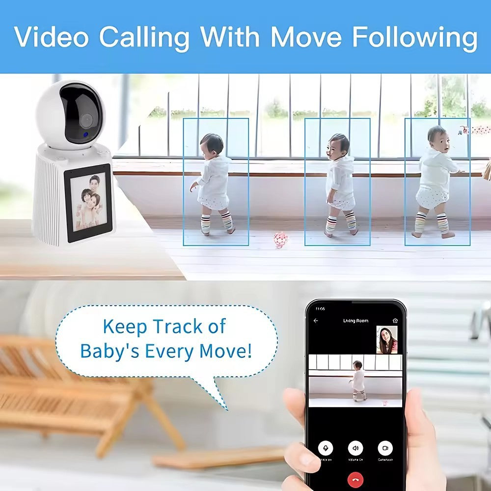 Two-way video call WiFiV380Camera for Home Indoor One-Key Call Visual Shaking Head Machine Night Vision