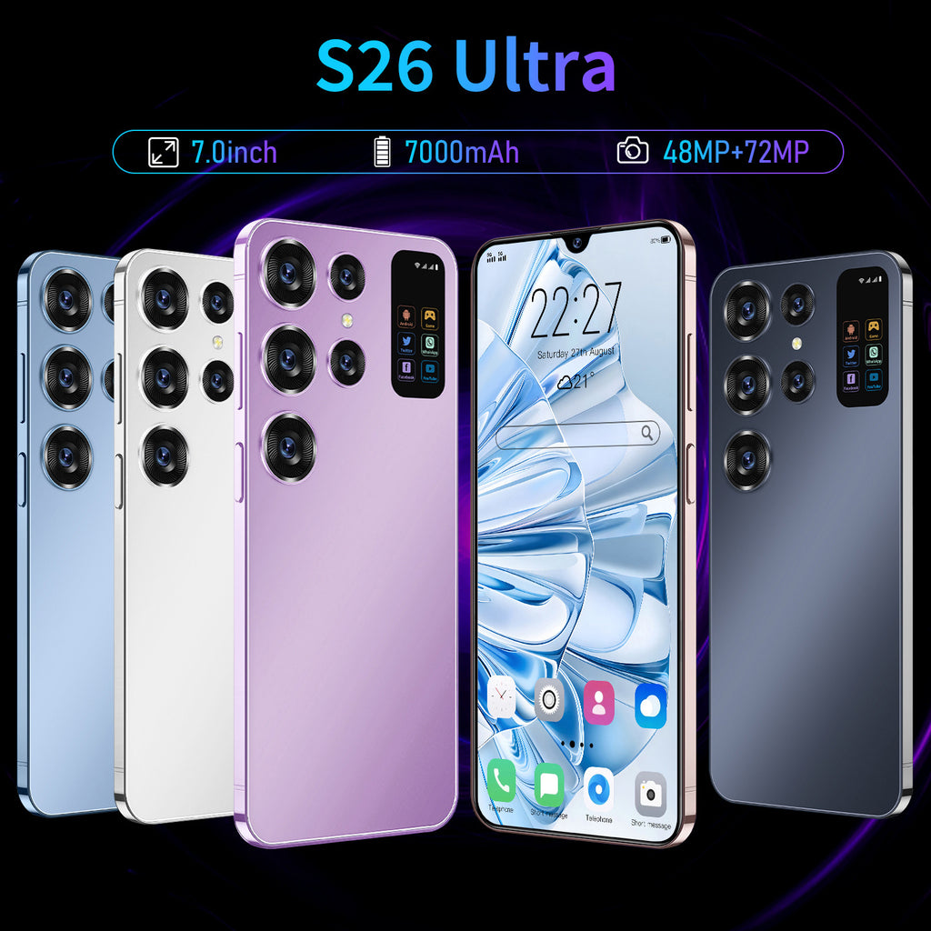 New product best-selling S26 Ultra Intelligence5G Mobile Phone7.3Inch16+1TB Factory Direct Sales of Mobile Phones
