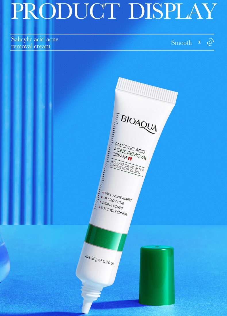 Cream BIOAOUA Salicylic Acid Moisturizing Hydrating Fading Acne Marks  Wholesale
