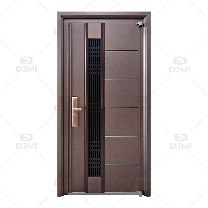 Modern Hot-selling Design Security Steel Main Entrance Door Exterior Metal Steel Door Design for House