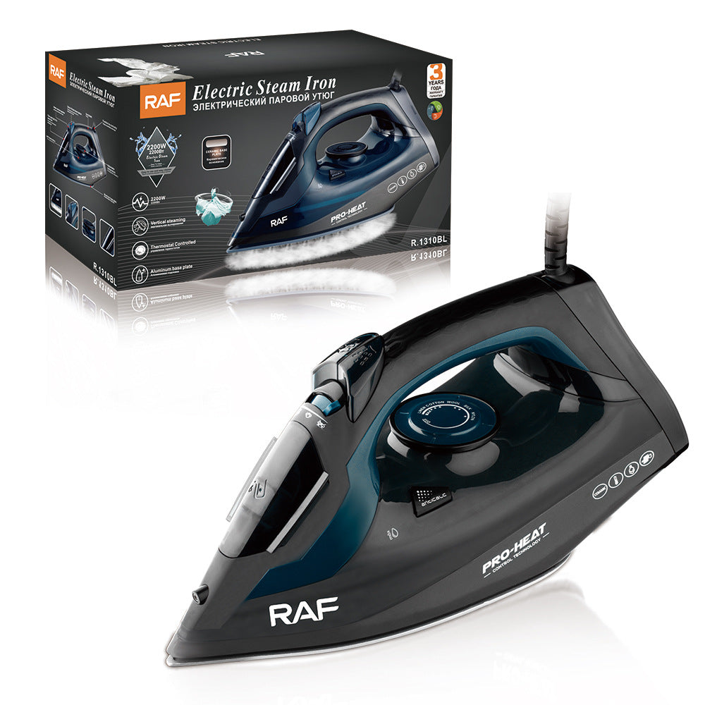 RAF European Standard Steam Iron Portable Ironing Machine Three-speed temperature-adjustable pressure-type high-power electric iron